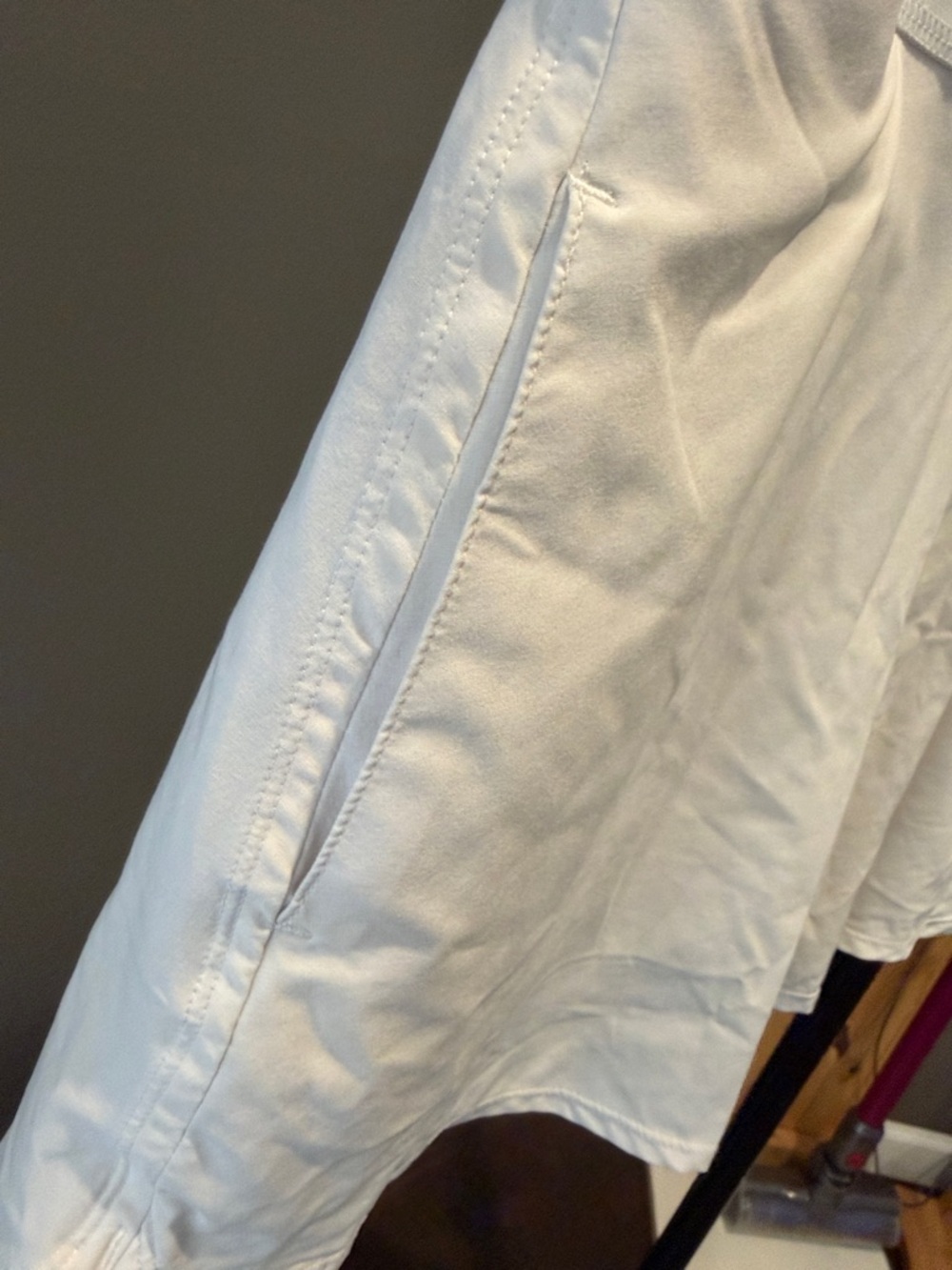 Puma White Circle Golf Skort with Athletic Waistband - Picture 4 of 6